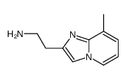8-甲基咪唑并[1,2-a]吡啶-2-乙胺结构式