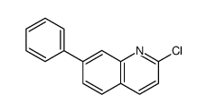 Quinoline, 2-chloro-7-phenyl Structure