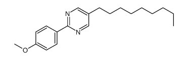 2-(4-methoxyphenyl)-5-nonylpyrimidine Structure