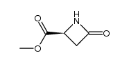 (S)-4-Oxo-2-azetidinecarboxylicacidmethylester Structure