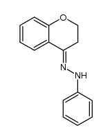 chroman-4-one phenylhydrazone Structure