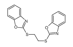 2-[2-(1,3-benzoxazol-2-ylsulfanyl)ethylsulfanyl]-1,3-benzoxazole结构式