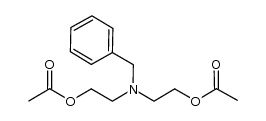 2,2'-(benzy-lazanediyl)bis(ethane-2,1-diyl)diacetate结构式