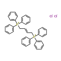 2-丁烯-1,4-双(三苯基膦氯)结构式