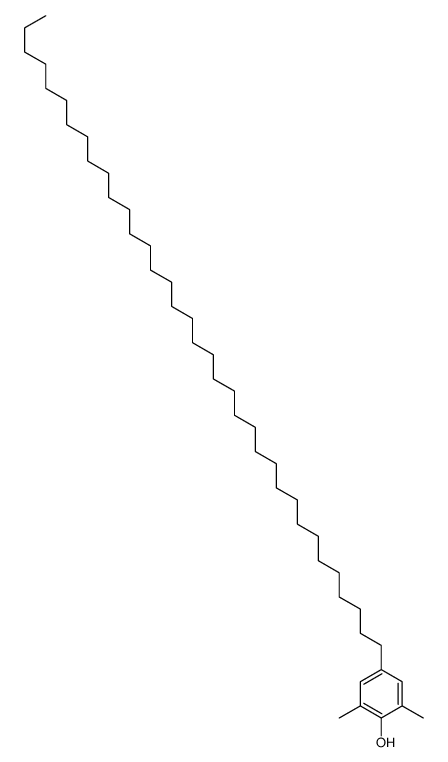 4-hexatriacontyl-2,6-dimethylphenol结构式