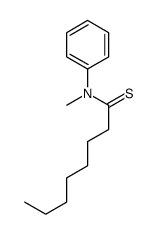 N-methyl-N-phenyloctanethioamide结构式