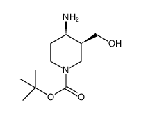 tert-butyl (3S,4R)-4-amino-3-(hydroxymethyl)piperidine-1-carboxylate picture