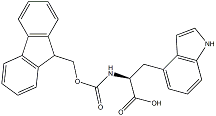 (2S)-2-({[(9H-芴-9-基)甲氧基]羰基}氨基)-3-(1H-吲哚-4-基)丙酸图片