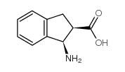 cis-1-Amino-indan-2-carboxylic acid Structure