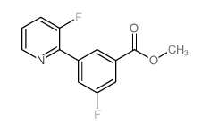 Methyl 3-fluoro-5-(3-fluoropyridin-2-yl)benzoate picture