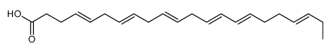 docosa-4,7,10,13,15,19-hexaenoic acid Structure