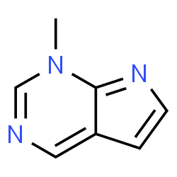 1H-Pyrrolo[2,3-d]pyrimidine,1-methyl-(9CI) picture