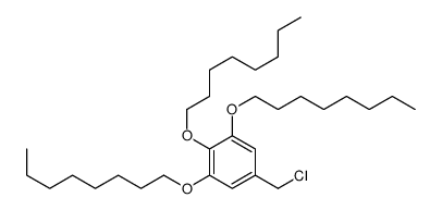 3,4,5-Tris(octyloxy)benzyl chloride Structure