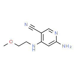 6-amino-4-((2-methoxyethyl)amino)nicotinonitrile picture