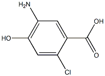 5-Amino-2-chloro-4-hydroxy-benzoic acid图片