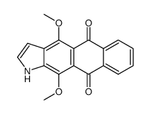 4,11-dimethoxy-1H-naphtho[2,3-f]indole-5,10-dione Structure