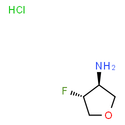 4-Fluorotetrahydrofuran-3-Amine Hydrochloride structure