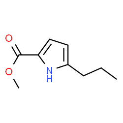 1H-Pyrrole-2-carboxylicacid,5-propyl-,methylester(9CI) structure