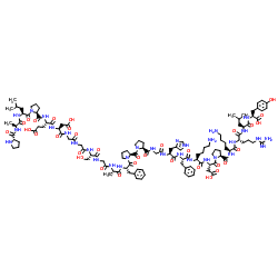 H-PRO-ALA-LEU-PRO-GLU-ASP-GLY-GLY-SER-GLY-ALA-PHE-PRO-PRO-GLY-HIS-PHE-LYS-ASP-PRO-LYS-ARG-LEU-TYR-OH structure