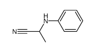 2-Phenylamino-propionitrile Structure