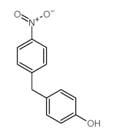 Phenol,4-[(4-nitrophenyl)methyl]-结构式