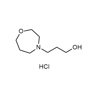 3-(1,4-Oxazepan-4-yl)propan-1-ol hydrochloride Structure
