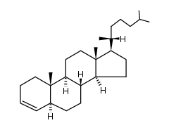 5α-cholest-3-ene结构式