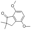 2,3-dihydro-4,7-dimethoxy-2,2-dimethyl-1h-inden-1-one structure