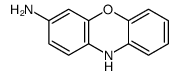 10H-Phenoxazin-3-amine Structure