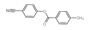 4’-甲基苯甲酸 4-氰基苯酯图片