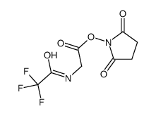 N-三氟乙酰基甘氨酸,N-琥珀酰亚胺酯结构式