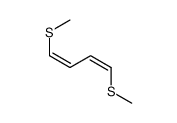 (1Z,3Z)-1,4-bis(methylsulfanyl)buta-1,3-diene结构式