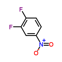 3,4-Difluoronitrobenzene Structure