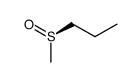 (R)-methyl n-propyl sulfoxide structure