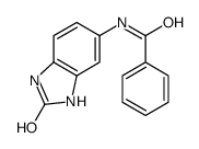 Benzamide, N-(2,3-dihydro-2-oxo-1H-benzimidazol-5-yl)- (9CI)结构式