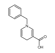 1-benzyl-1,4-dihydropyridine-3-carboxylic acid Structure