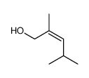 2,4-dimethylpent-2-en-1-ol结构式