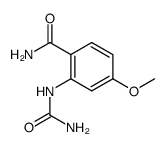 4-methoxy-2-ureido-benzoic acid amide Structure