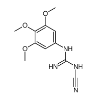 1-cyano-2-(3,4,5-trimethoxyphenyl)guanidine结构式