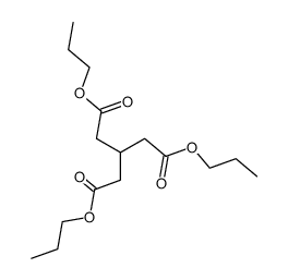 3-(propyloxycarbonylmethyl)glutaric acid dipropylester结构式