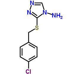 3-[(4-chlorobenzyl)thio]-4H-1,2,4-triazol-4-amine picture