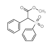 Benzeneacetic acid, a-(phenylsulfonyl)-, methyl ester picture