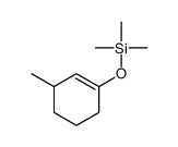 trimethyl-(3-methylcyclohexen-1-yl)oxysilane结构式