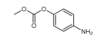 carbonic acid-(4-amino-phenyl ester)-methyl ester结构式