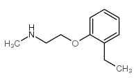 2-(2-ethylphenoxy)-N-methylethanamine结构式