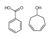 benzoic acid,cyclohepta-3,5-dien-1-ol Structure