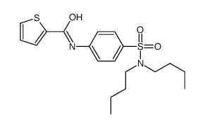 2-Thiophenecarboxamide,N-[4-[(dibutylamino)sulfonyl]phenyl]-(9CI)结构式