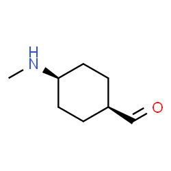 Cyclohexanecarboxaldehyde, 4-(methylamino)-, cis- (9CI) picture