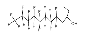 1H,1H,1H,2H,3H,3H-heptadecafluoro-1-iodo-undecan-2-ol Structure