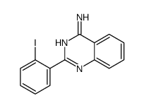 2-(2-iodophenyl)quinazolin-4-amine结构式